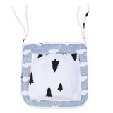 Baby Cot Bed Hanging Storage Bag Baby Stroller Carriage Hanging Bag Organizer Accessories Kids Beding Crib Diaper Pocket