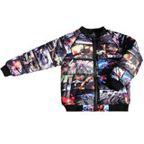Baby coat Boys Clothing Outerwear boy coat 2017 New Children Jacket The car Print Kids warm Jackets Autumn Winter