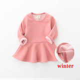 Baby Clothing Winter Dress Infant 1 Year Birthday Clothes Bebes Christmas Newborns Toddler Girls Party Dress Baby Girls Dress