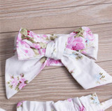 Baby Clothing Newborn Baby Girl Tassel Jumpsuit Romper + Headband Outfits 2pcs Baby Sunsuit Clothing