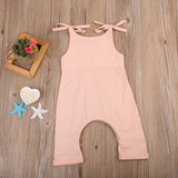 Baby Clothing Newborn Baby Boy Girl Sleeveless Romper Lace Jumpsuit Clothes Sunsuit Outfit 0-24M