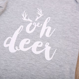 Baby Clothing Autumn Winter Newborn Infant Baby Girls Boys Romper Long Sleeve Deer Jumpsuit Outfits Sunsuit Clothes