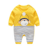 baby clothes new winter autumn spring infant/kids clothes 100%cotton rompers boys and girls stripe jumpsuits