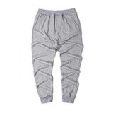 2017 Spring New Arrive Elastic Waist Solid Cotton Sweatpants Men Black Grey Fashion Joggers Hip hop Streetwear Plus Size XXXXL