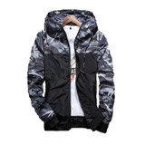 2017 Spring Men's Camouflage Coat Mens Hoodies Casual Jacket Brand Clothing Mens Windbreaker Coats Male Outwear 5XL