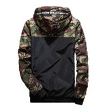 2017 Spring Men's Camouflage Coat Mens Hoodies Casual Jacket Brand Clothing Mens Windbreaker Coats Male Outwear 5XL