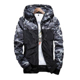 2017 Spring Men's Camouflage Coat Mens Hoodies Casual Jacket Brand Clothing Mens Windbreaker Coats Male Outwear 5XL