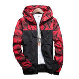 2017 Spring Men's Camouflage Coat Mens Hoodies Casual Jacket Brand Clothing Mens Windbreaker Coats Male Outwear 5XL
