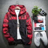 2017 Spring Men's Camouflage Coat Mens Hoodies Casual Jacket Brand Clothing Mens Windbreaker Coats Male Outwear 5XL