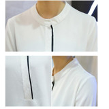 2017 Spring Fashion Chiffon Long Sleeves Women Formal Blouses Office work Blusas Slim Shirts Ladies Simple Classic Tops