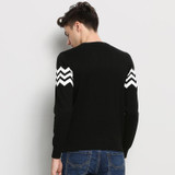 Hot 2017 New Autumn Winter Fashion Brand Clothing Men Knitted Sweater O-Neck Slim Fit Pullover Men Jacquard Sweaters For Men