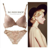 HOT 2017 Fashion Sexy charming lace bra gather together Shape Wear women bra set Comfortable Underwear women bras lace bra set
