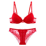 HOT 2017 Fashion Sexy charming lace bra gather together Shape Wear women bra set Comfortable Underwear women bras lace bra set