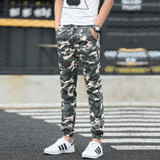 Hot 2016 Men Casual Pants Camouflage Slim Fit Army Camouflage Trousers Pants Hip Hop Sweatpants Military Joggers