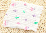 HOT 1PC 6 layers Baby Cotton Gauze Muslin Face Towel Baby Towel Wash Cloth Handkerchiefs Infant Baby Feeding Saliva Towels