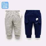 Dinstry Autumn and winter baby pants thick trousers boy girl Baby pants casual pants children's trousers