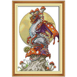 Dinosaur painting counted Cross Stitch 11CT 14CT Cross Stitch Set Wholesale DIY Chinese Cross-stitch Kit Embroidery Needlework