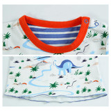 Dinosaur Boys Cotton T-shirt Kids Boys Clothing Full Sleeve Baby Boys T Shirts Kids Tees Cartoon Children Sweatshirts CG238