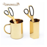 DINIWELL Nordic Style Stainless steel Sewing Scissors For Fabric Linings Leather Craft Household