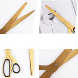 DINIWELL Nordic Style Stainless steel Sewing Scissors For Fabric Linings Leather Craft Household