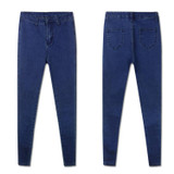 New 2017 Women's jean Pants Female America Famous Desiger Jeans High Quality Skinny Stretch Pencil Denim Ladies' Jeans Plus size