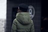 New 2017 women winter coats Red parka Wadded long Clothing Female slim Parkas cotton jacket with hooded Ladies outwear overcoats