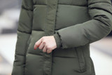 New 2017 women winter coats Red parka Wadded long Clothing Female slim Parkas cotton jacket with hooded Ladies outwear overcoats