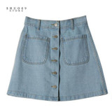 New 2017 Women Summer Denim Skirts Fashion High Waist Blue Bodycon Skirts Plus Size Mini Jeans Skirt High Quality Jeans Skirt