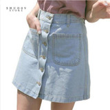 New 2017 Women Summer Denim Skirts Fashion High Waist Blue Bodycon Skirts Plus Size Mini Jeans Skirt High Quality Jeans Skirt