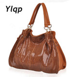 New 2017 women genuine leather handbags famous shoulder bags women designers brands bag vintage tote bags