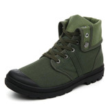 New 2017 Autumn Winter Boots Men Canvas Shoes Fashion Ankle Boots Warm Plush for Cold Winter Mens Boots Male Brand Footwear K090