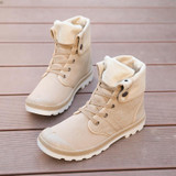 New 2017 Autumn Winter Boots Men Canvas Shoes Fashion Ankle Boots Warm Plush for Cold Winter Mens Boots Male Brand Footwear K090