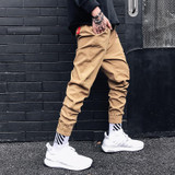 New 2017 Autumn Khaki Men Harem Pants Hip Hop Baggy Casual Men Pants Ankle Length Sweatpants Mens Joggers Pant Male Trousers 3XL