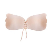 2017Sexy Sujetador Bra Women Invisible Silicone Push Up Bra Self-Adhesive Instant Breast Lift Front Closure Sticky Strapless Bra
