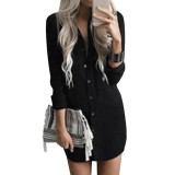 2017New Fashion Women's Loose Sexy Long Sleeve Casual Blouse Shirt Tops New Fashion Blouse