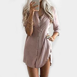 2017New Fashion Women's Loose Sexy Long Sleeve Casual Blouse Shirt Tops New Fashion Blouse