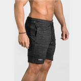2017New Fashion Men Sporting Beaching Shorts Trousers Cotton Bodybuilding Sweatpants Fitness Short Jogger Casual Gyms Men Shorts
