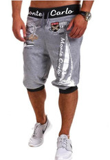2017Men Shorts Men Casual Short Print Board Male Workout Shorts Men'S Casual Exercise Boardshorts Bermudas Masculina De Marca XS