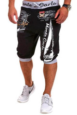 2017Men Shorts Men Casual Short Print Board Male Workout Shorts Men'S Casual Exercise Boardshorts Bermudas Masculina De Marca XS