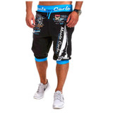 2017Men Shorts Men Casual Short Print Board Male Workout Shorts Men'S Casual Exercise Boardshorts Bermudas Masculina De Marca XS