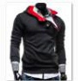 2017Hot new fashion men Slim casual men's sweater Sweater jacket winter coat sweater 4 colors