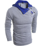 2017Hot new fashion men Slim casual men's sweater Sweater jacket winter coat sweater 4 colors