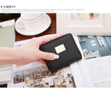 2017Fashion Women wallet small three fold PU leather coin wallet women purse brand designed female coin purse wallet