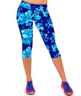 2017 Yomsong Floral Printing Capris Leggings Lady's  Casual Stretched Pants  Elastic Cropped Leggings  Women  Legging RL156