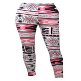 2017 Xmas Fashion Winter Warm Womens Christmas Snowflake Print Knitted Leggings Cotton Pants Xmas Gift
