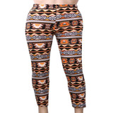 2017 Xmas Fashion Winter Warm Womens Christmas Snowflake Print Knitted Leggings Cotton Pants Xmas Gift