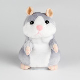 Lovely Talking Hamster Mouse Pet Plush Toy Electric Record Hamster Educational Stuffed Learn To Speak Toys mini doll