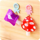 Lovely Silicone Emulsion Bottles Practical Shower Lotion Refillable Bottles Travel Portable Shampoo Cosmetic Bottle Random Color