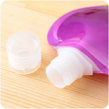 Lovely Portable Flexible Travel Bottle Outdoor Cosmetics Bottles Refillable Shampoo Shower Gel Storage Laundry Bag Empty Bottles