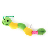 Lovely Pet Puppy Dog's Ladybug Plush Toys Funny Squeaker Squeaky Chew Bite Toys
